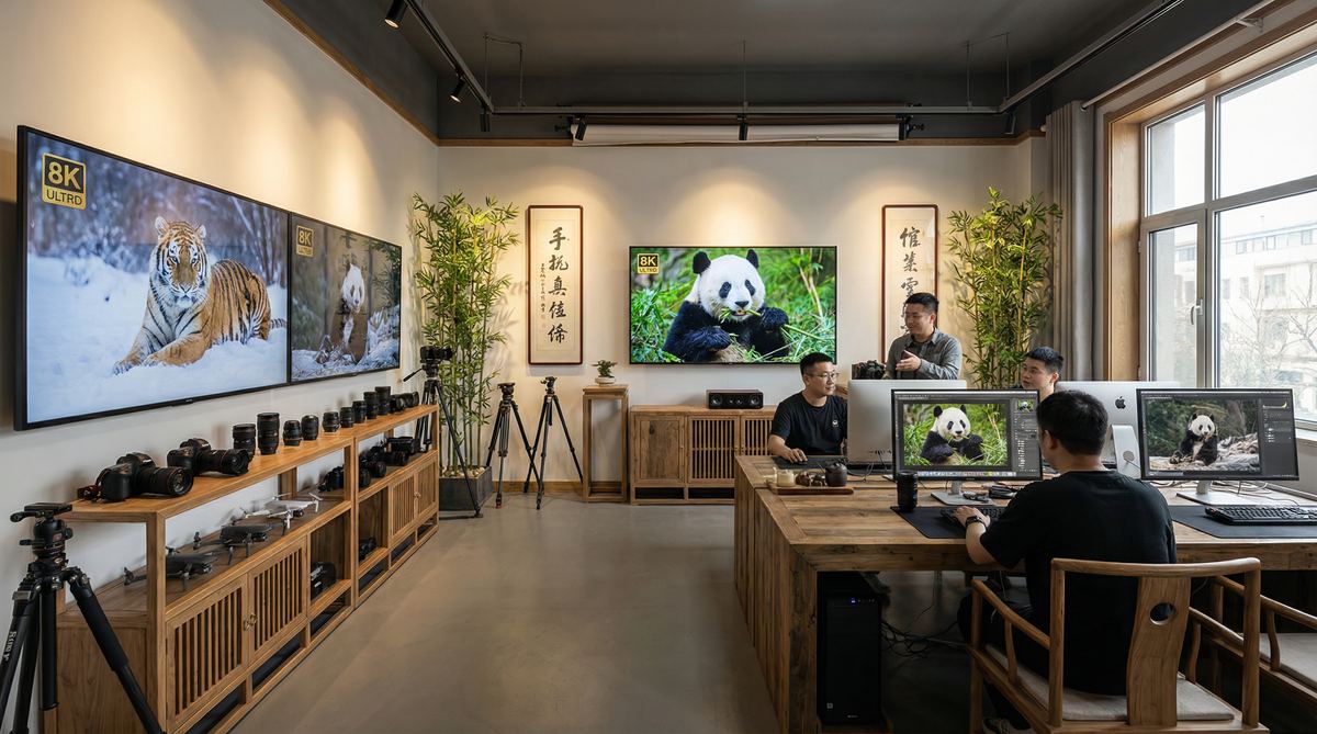 黄色仓库动物写真公司