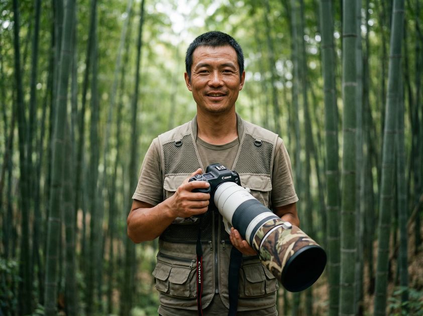 黄色仓库动物摄影师李明远